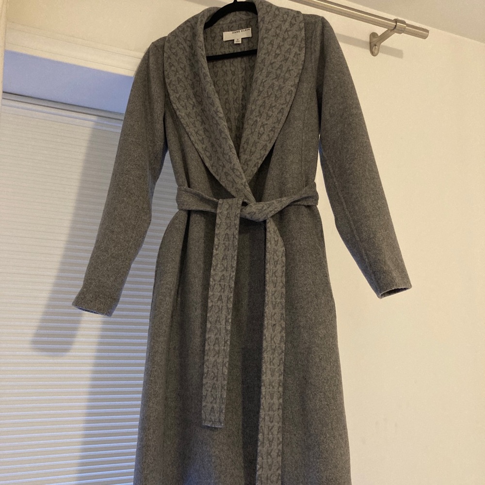 ANNE KLEIN Wool Coat